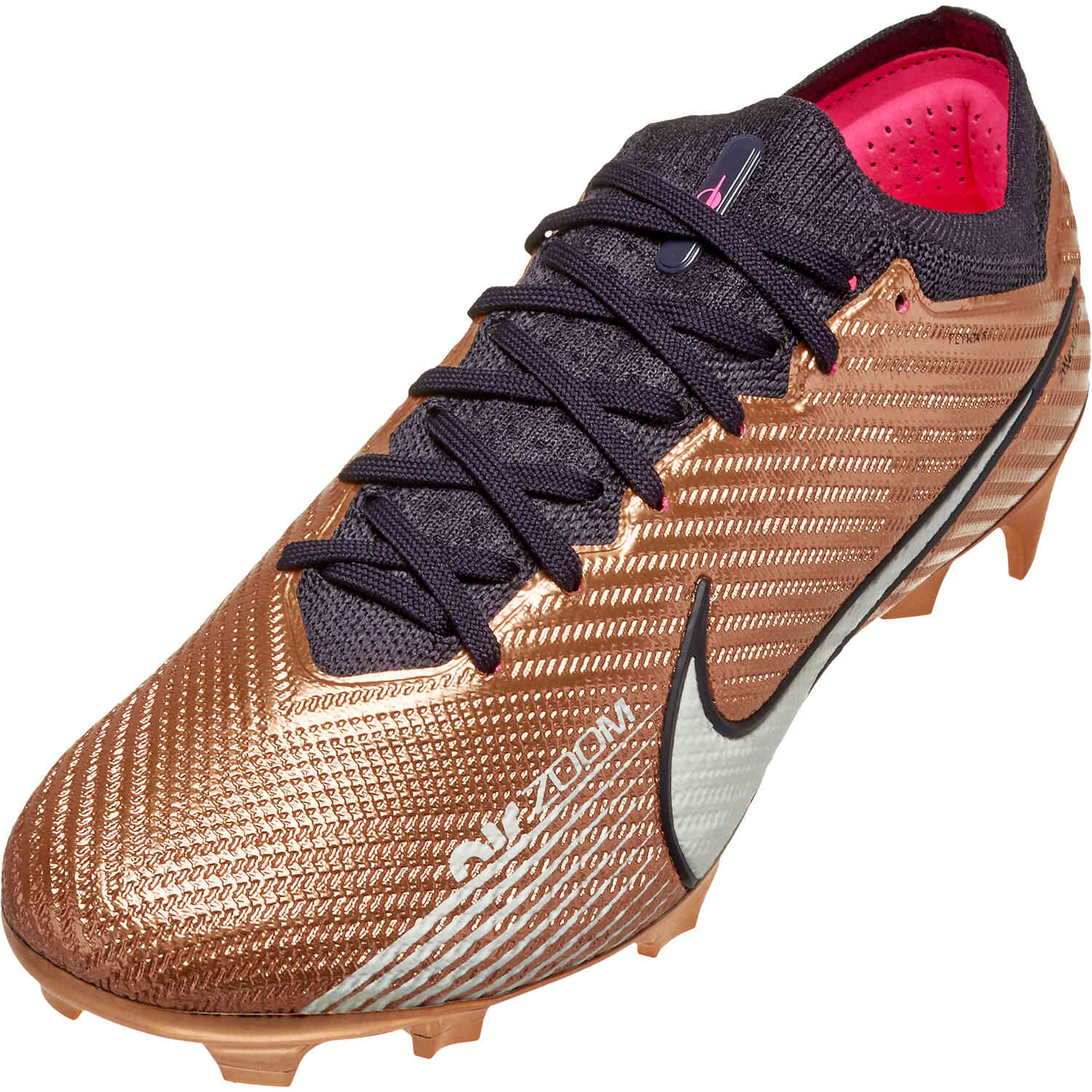 Nike Zoom Mercurial Vapor 15 Elite FG Firm Ground Soccer Cleats - Metallic  Copper
