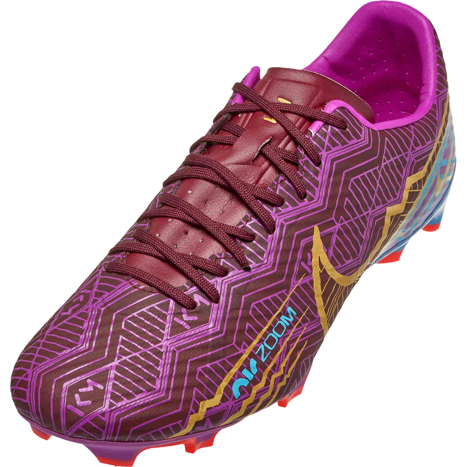 Purple and gold soccer cleats 2025