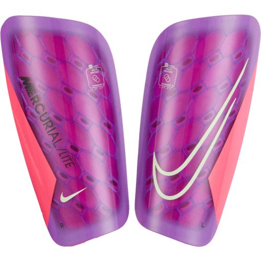 Nike Mercurial Lite Shin Guards - Hyper Pink, Fuchsia Dream & Barely Volt