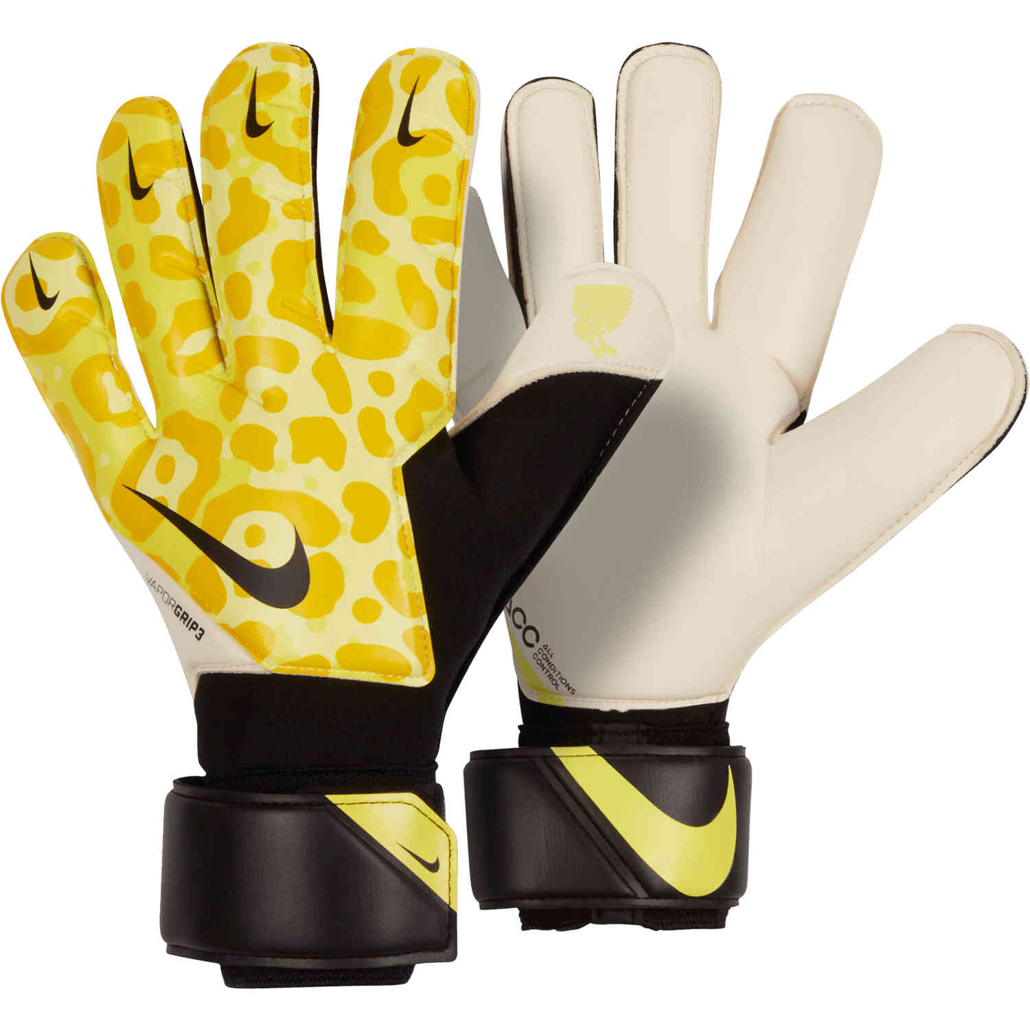 Sophie mensaje infinito Nike Vapor Grip3 Brazil Goalkeeper Gloves - Dynamic Yellow & Black - Soccer  Master
