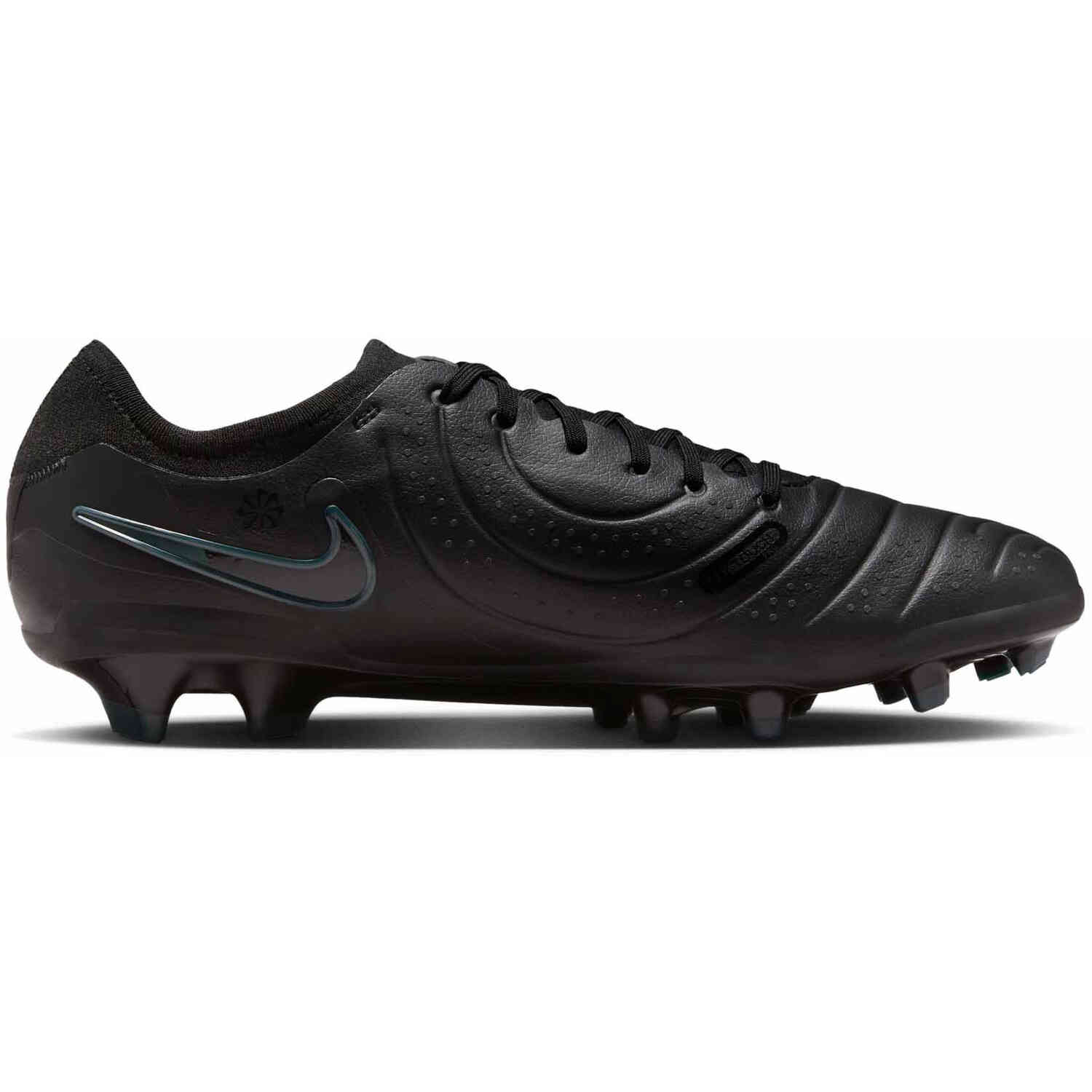 Nike Tiempo Legend 10 Pro FG Black Black with Deep Jungle