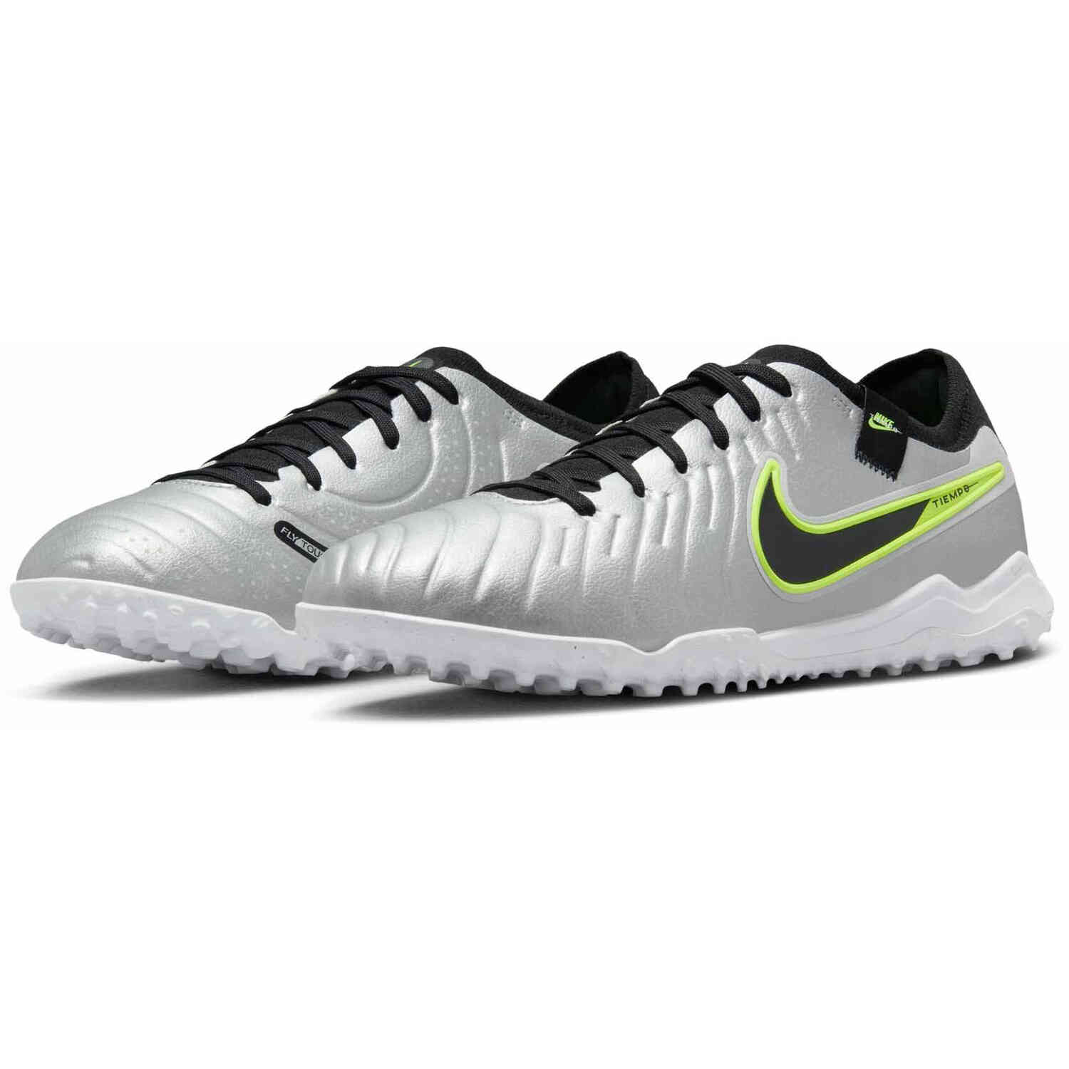 Nike Tiempo Legend 10 Pro TF Mad Voltage - Metallic Silver