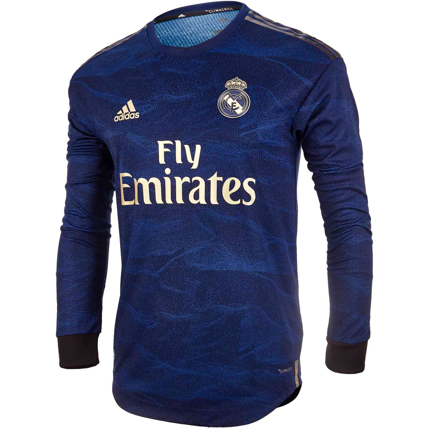 Real Madrid Away L/S Authentic Jersey 