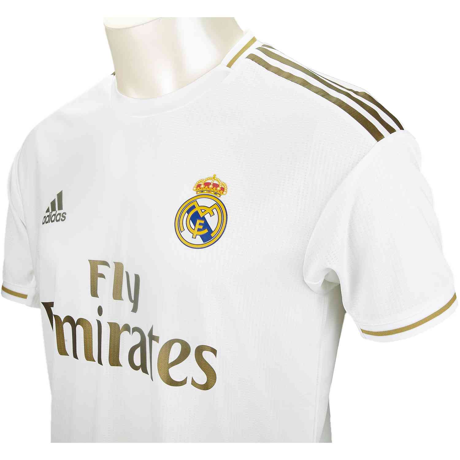 real madrid home authentic jersey