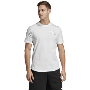 adidas Sport ID Lifestyle Tee White Soccer Master