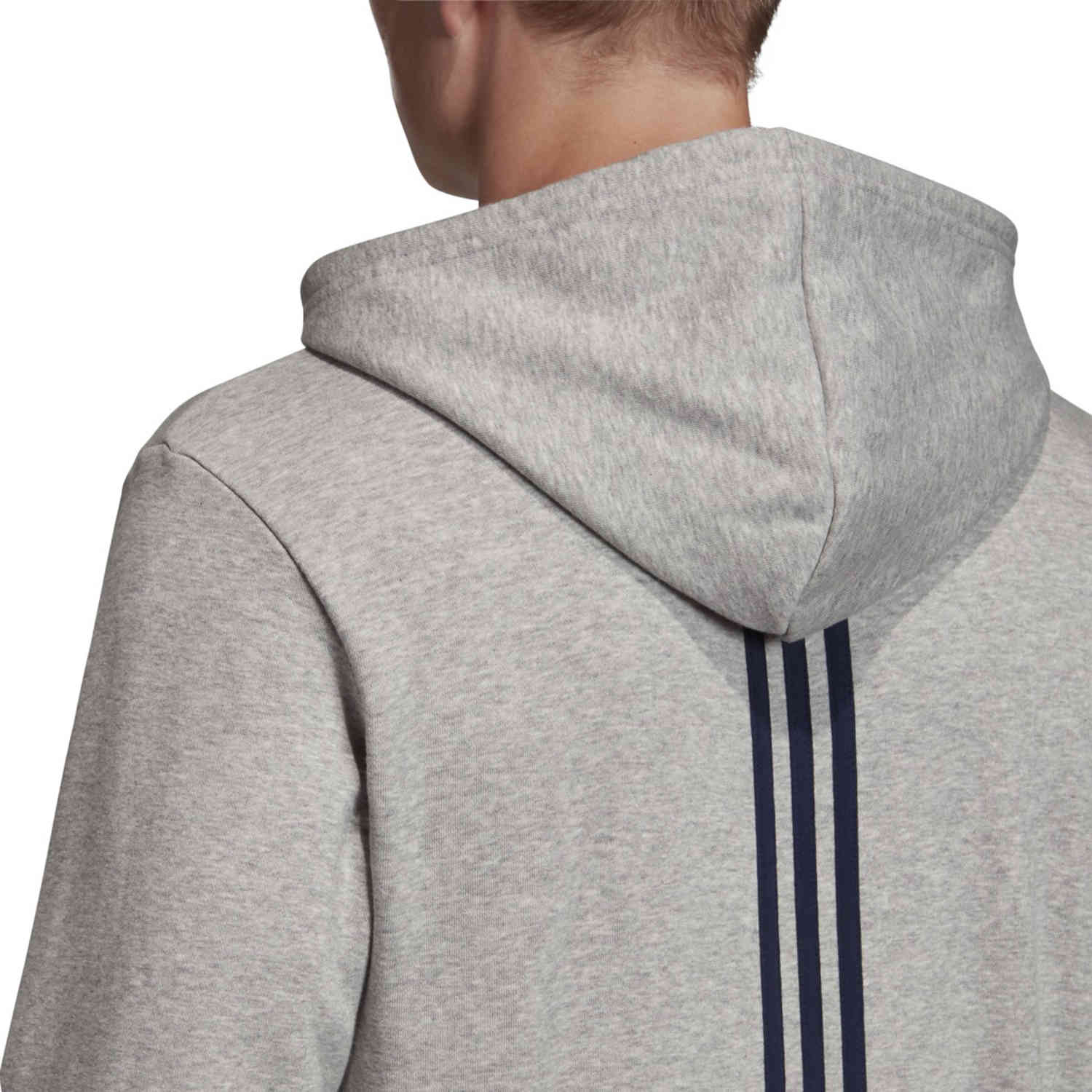 Adidas authentic hoodie grey top