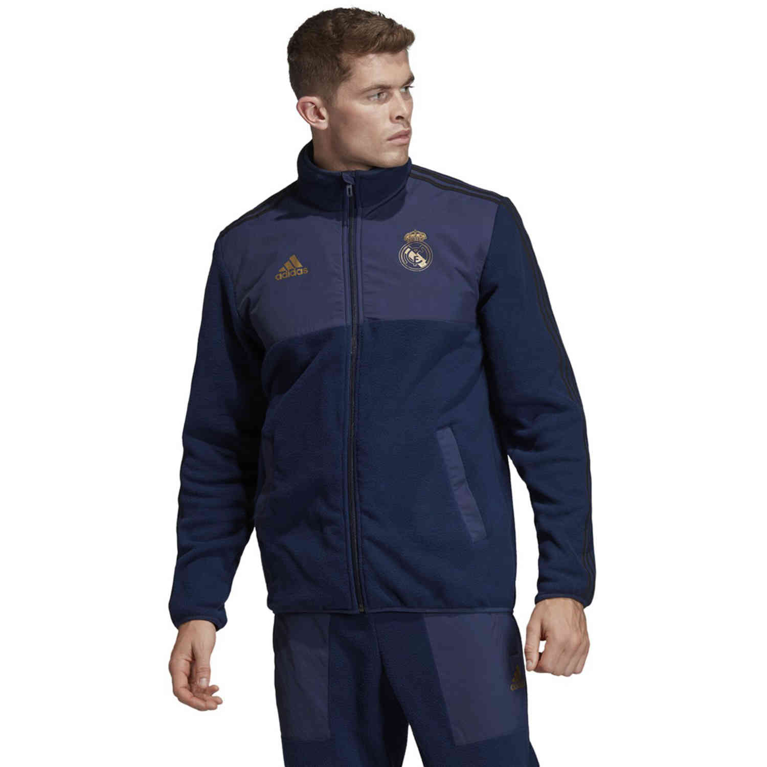 Real madrid fleece jacket 2025