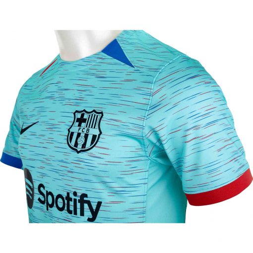 2023/24 Kids Nike Barcelona 3rd Jersey - Image 3