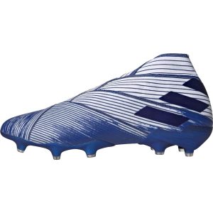 Adidas nemeziz sales blue laceless