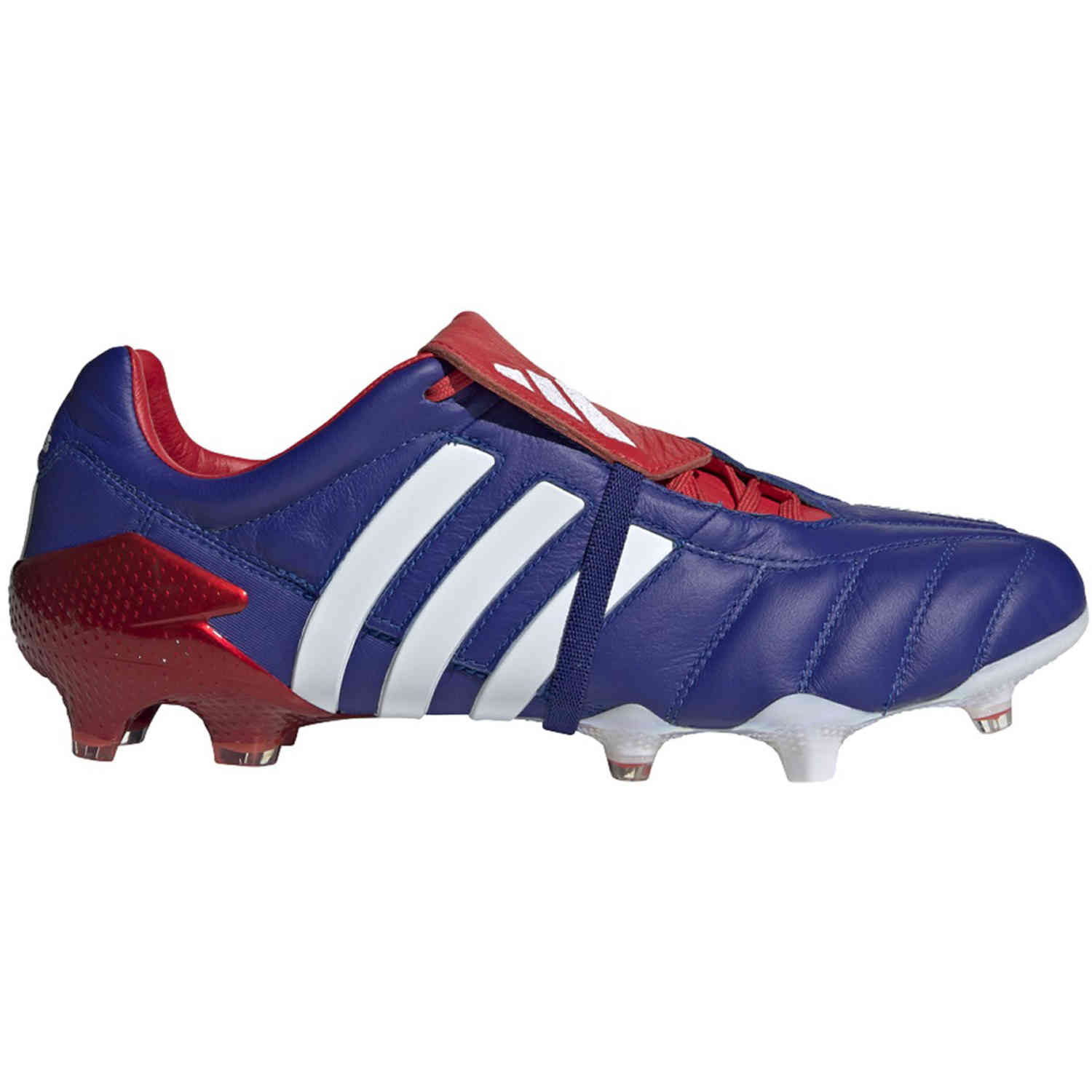 Mens adidas Predator Mania - Team Royal Blue & White with Active Red Soccer Master