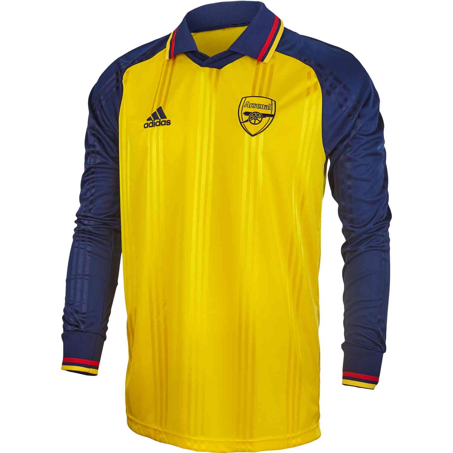 Adidas arsenal yellow best sale shirt