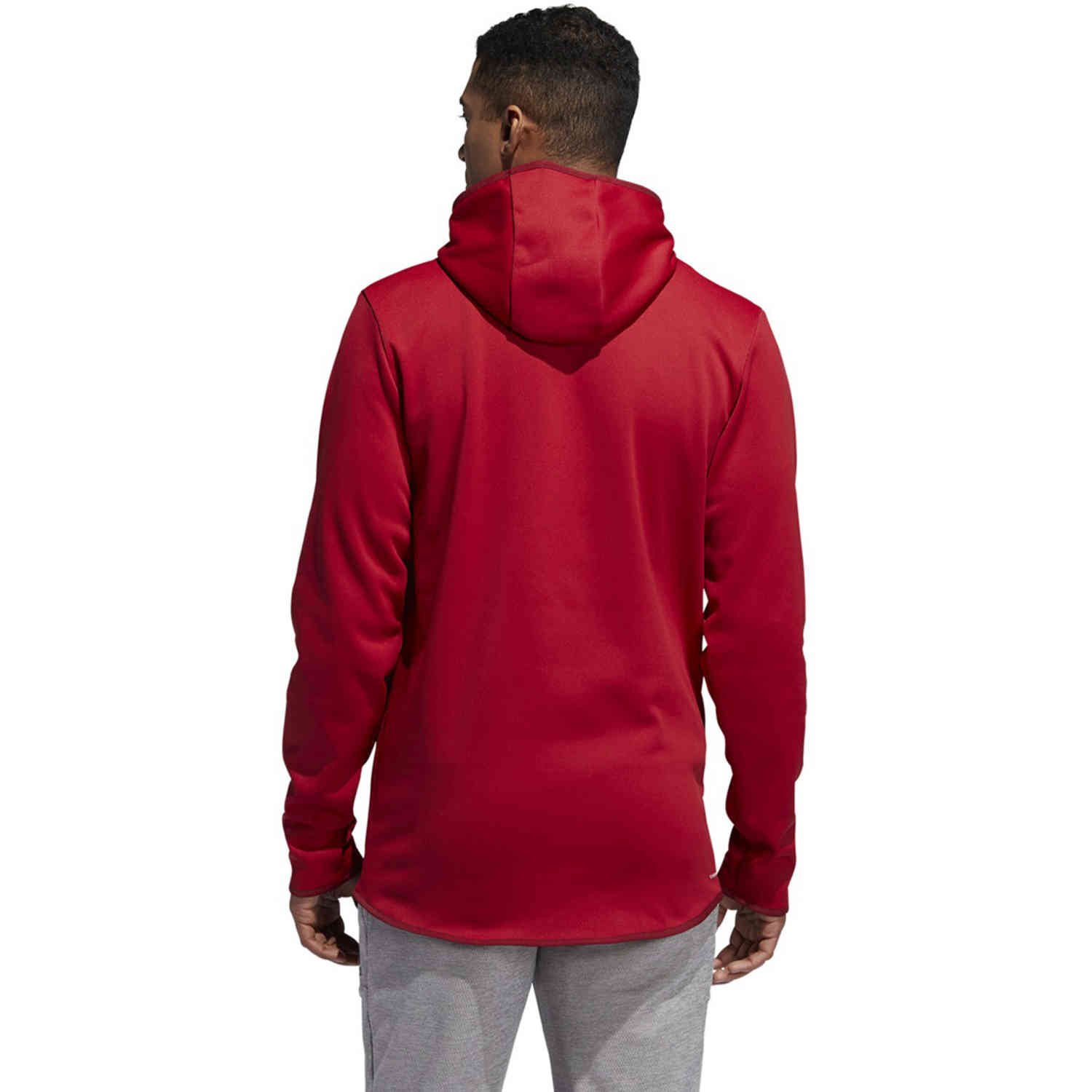 adidas men's team issue badge of sport hoodie