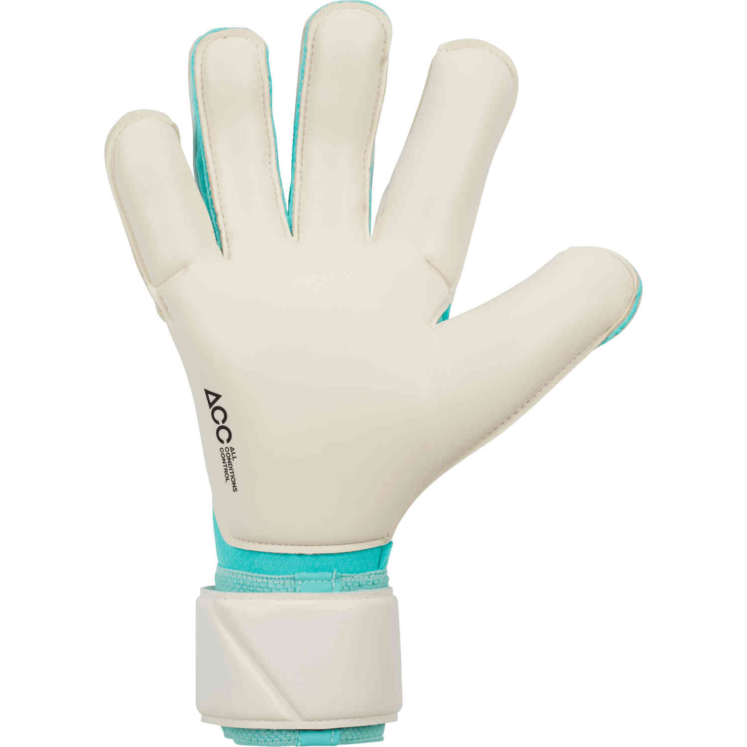 Nike Vapor Grip3 Goalkeeper Gloves Black Hyper Turq Rush Soccer Master