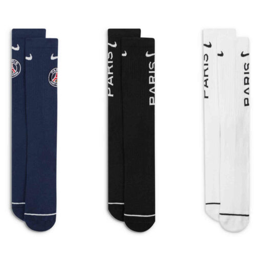 Nike PSG Crew Sock Crew Sock - Navy/White - Image 3
