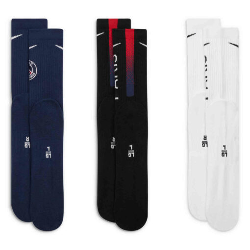 Nike PSG Crew Sock Crew Sock - Navy/White - Image 4