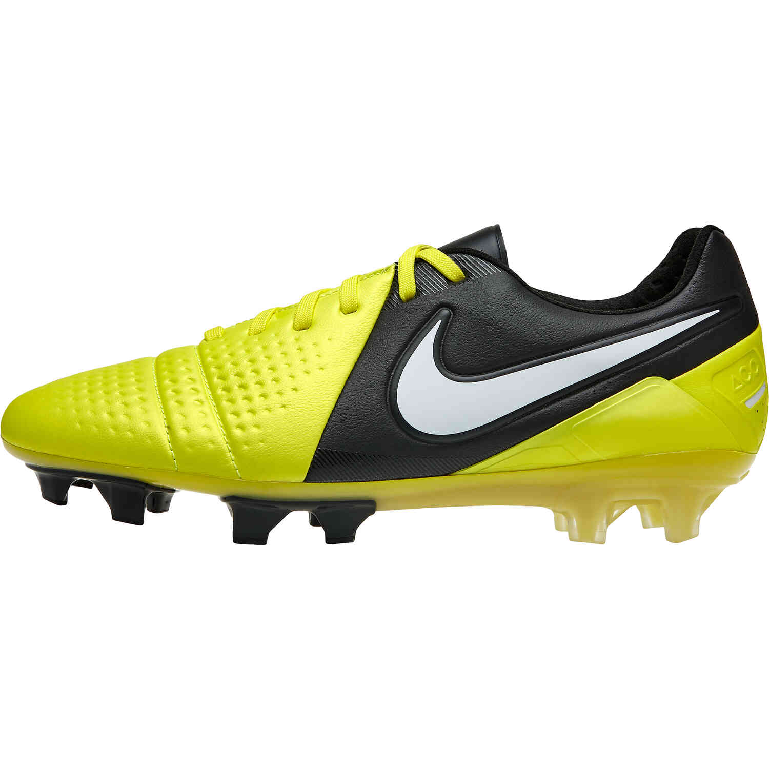 Nike Special Edition Maestri III FG - Tour Yellow & Black with White Soccer Master