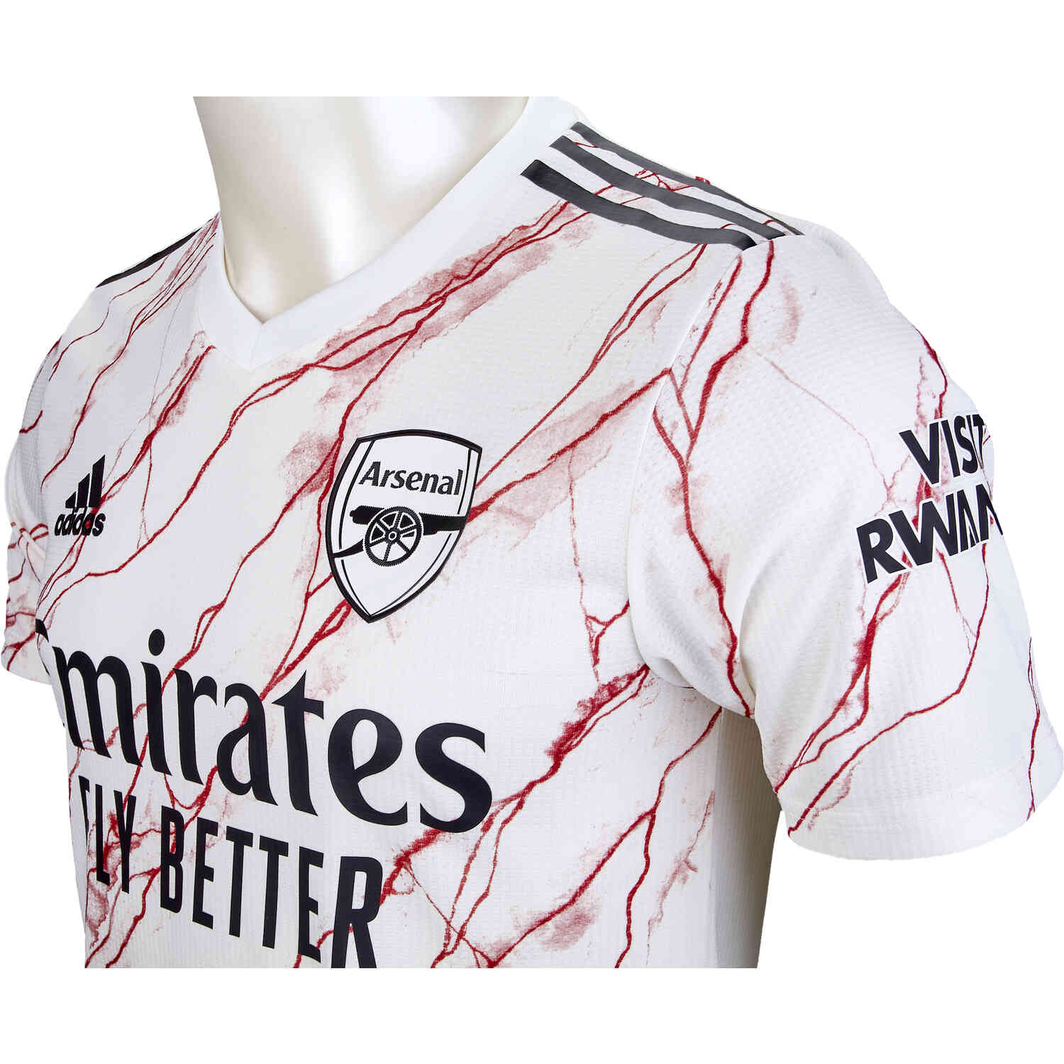 arsenal authentic away kit