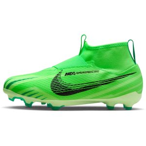 Kids Nike Mercurial Superfly 9 Pro FG Green Strike Black Stadium Green Soccer Master