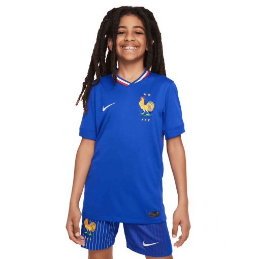 2024 Kids Nike France Home Jersey - Image 5