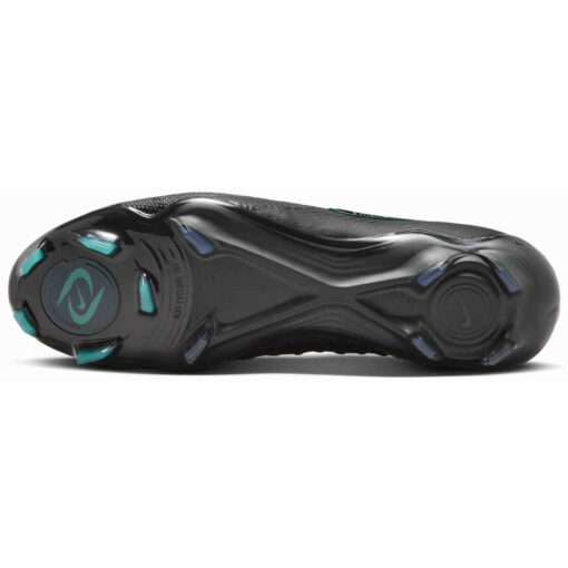 Nike Phantom GX II Elite FG - Black & Black with Deep Jungle - Image 6