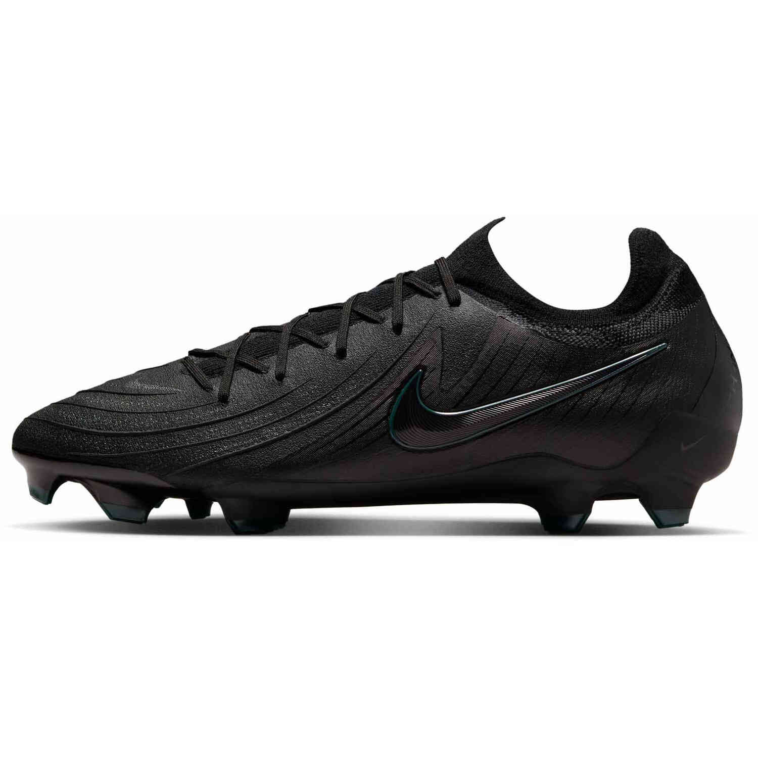 Nike Phantom GX II Pro FG Firm Ground - Black/Black-Deep Jungle