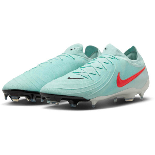 Nike Phantom GX II Pro FG - Mint & Atomic Red with Off Noir