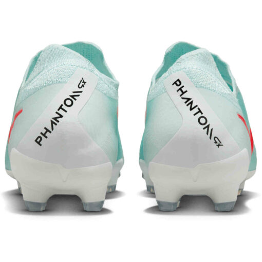 Nike Phantom GX II Pro FG - Mint & Atomic Red with Off Noir - Image 4