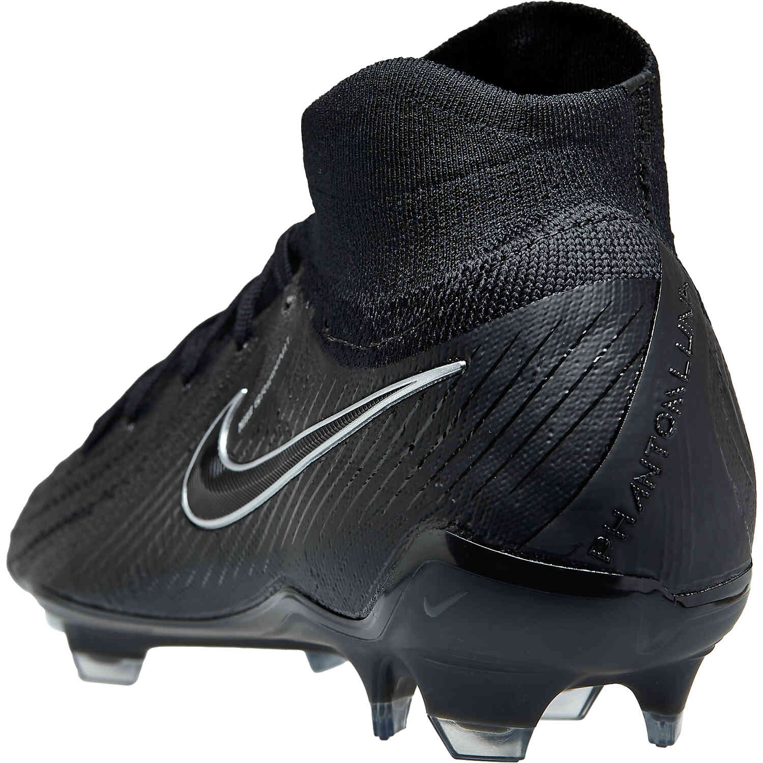 Black soccer boots shop
