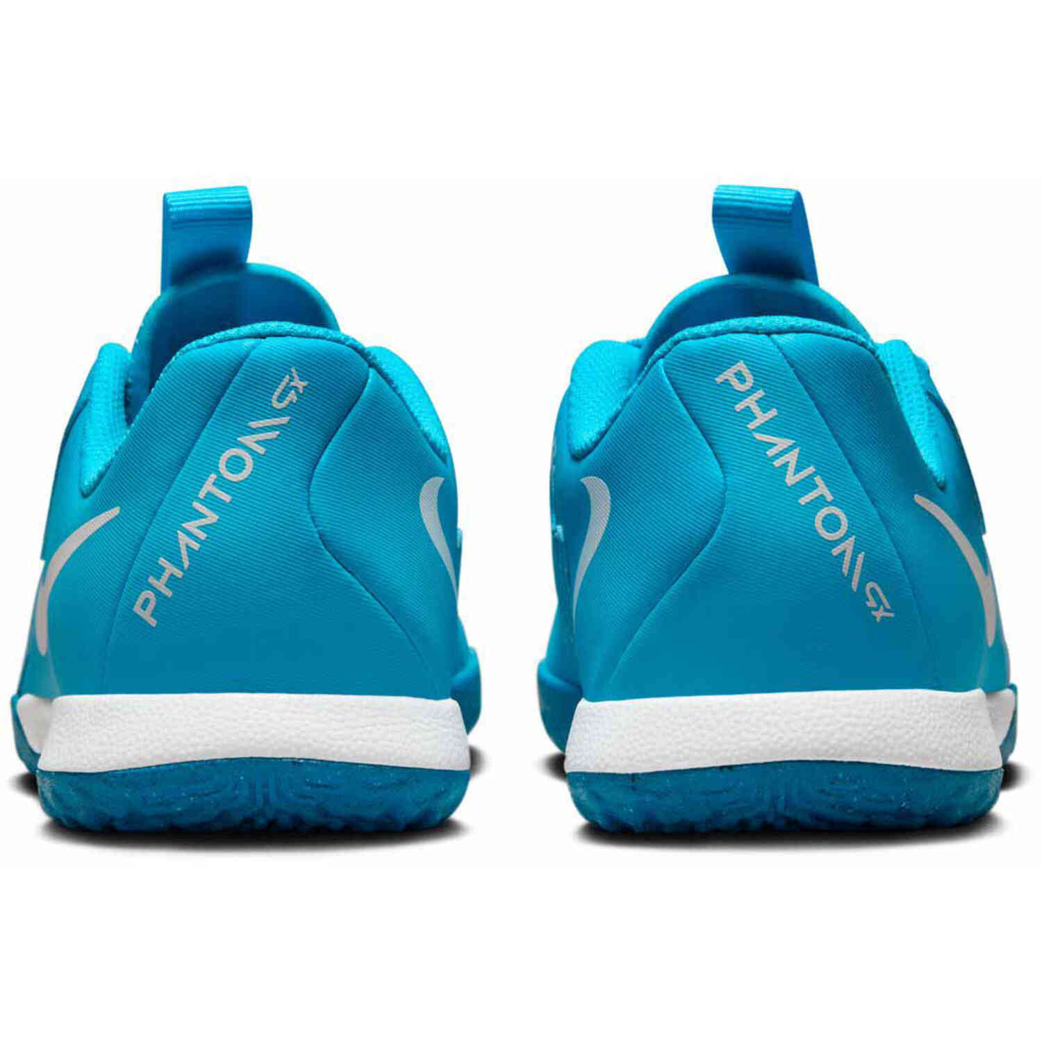 Kids Nike Phantom GX II Academy IC Blue Fury White