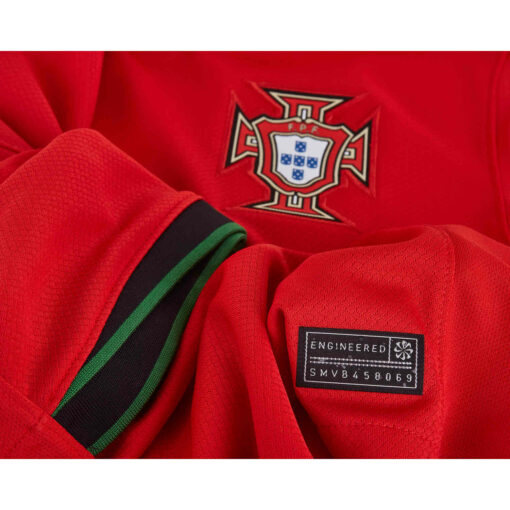 Mens Portugal Home Jersey - University Red/Pine Green/Sail - Image 6
