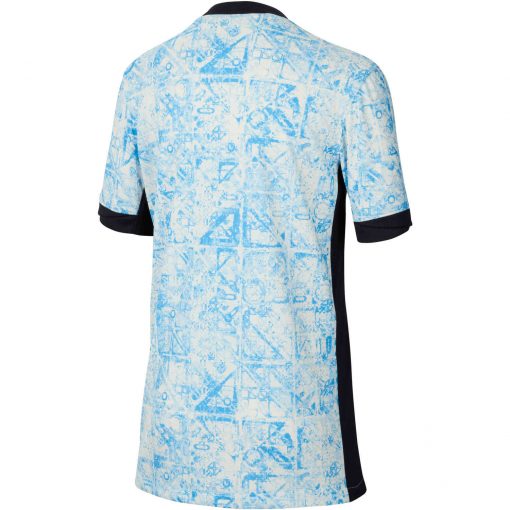 Kids Portugal Away Jersey - Sail/University Blue/Pitch Blue - Image 2
