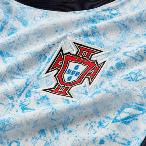 Kids Portugal Away Jersey - Sail/University Blue/Pitch Blue - Image 5