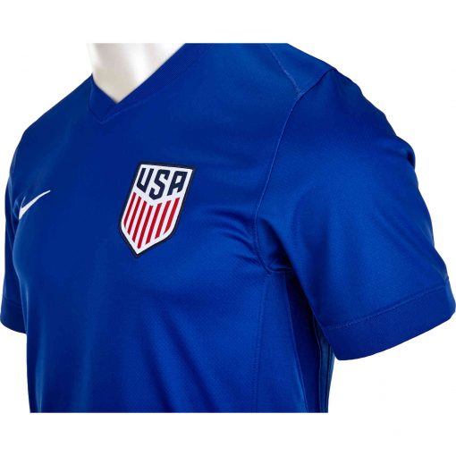 Kids USA Away Jersey - Old Royal/Sport Red/White/White - Image 3