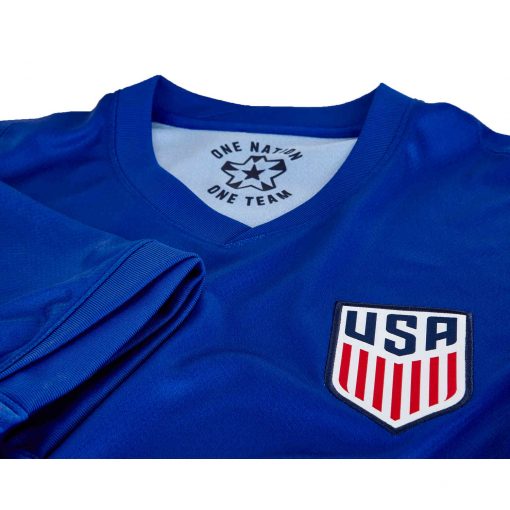 Kids USA Away Jersey - Old Royal/Sport Red/White/White - Image 5