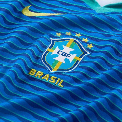2024 Kids Nike Brazil Away Jersey - Image 4