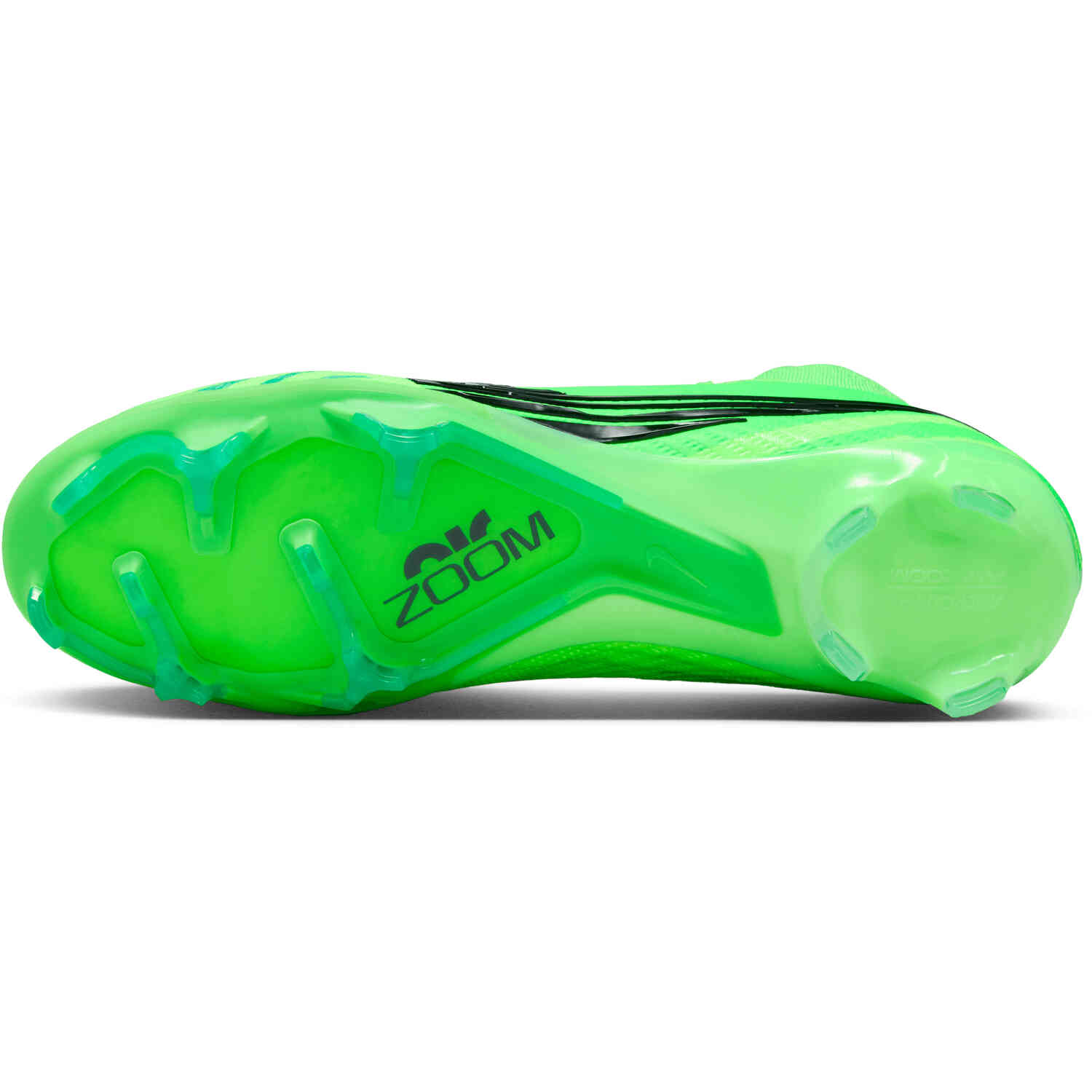 Mercurial superfly v fg soccer cleats white metallic green clearance