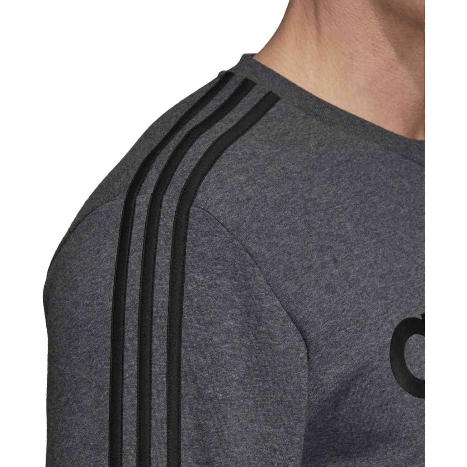 Adidas city w sweater grey heather black outlet