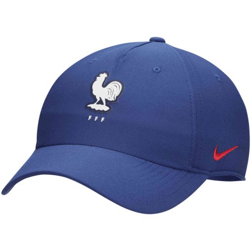Mens France Hat - Royal/White