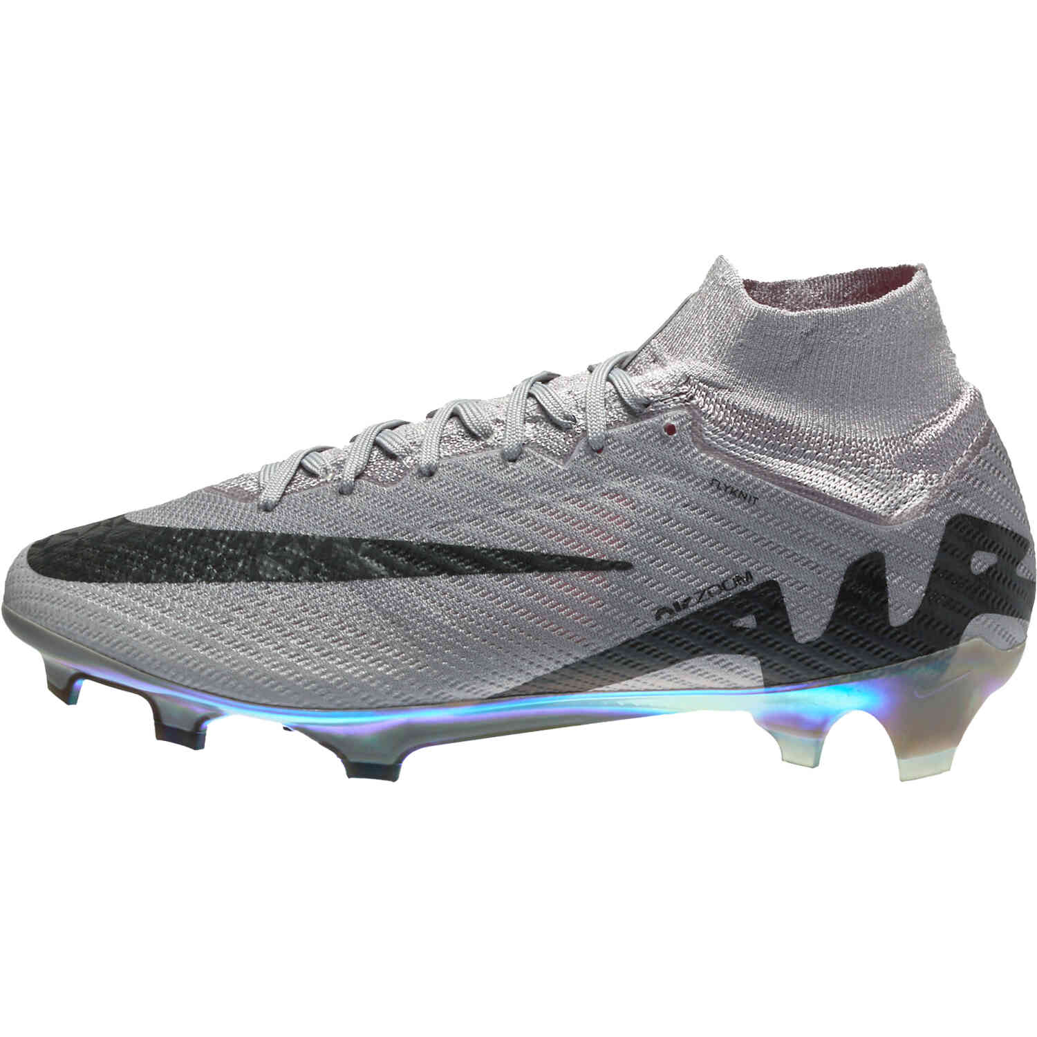 Nike Mercurial Superfly 9 Elite AS FG Firm Ground Soccer Cleats Atmosphere Grey black Soccer Master