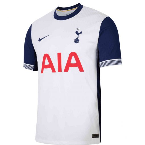 Mens Tottenham Home Match Jersey - White/Binary Blue/Binary Blue