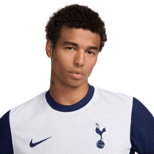 Mens Tottenham Home Match Jersey - White/Binary Blue/Binary Blue - Image 3