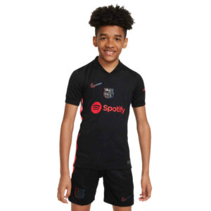 Barcelona away kit kids online