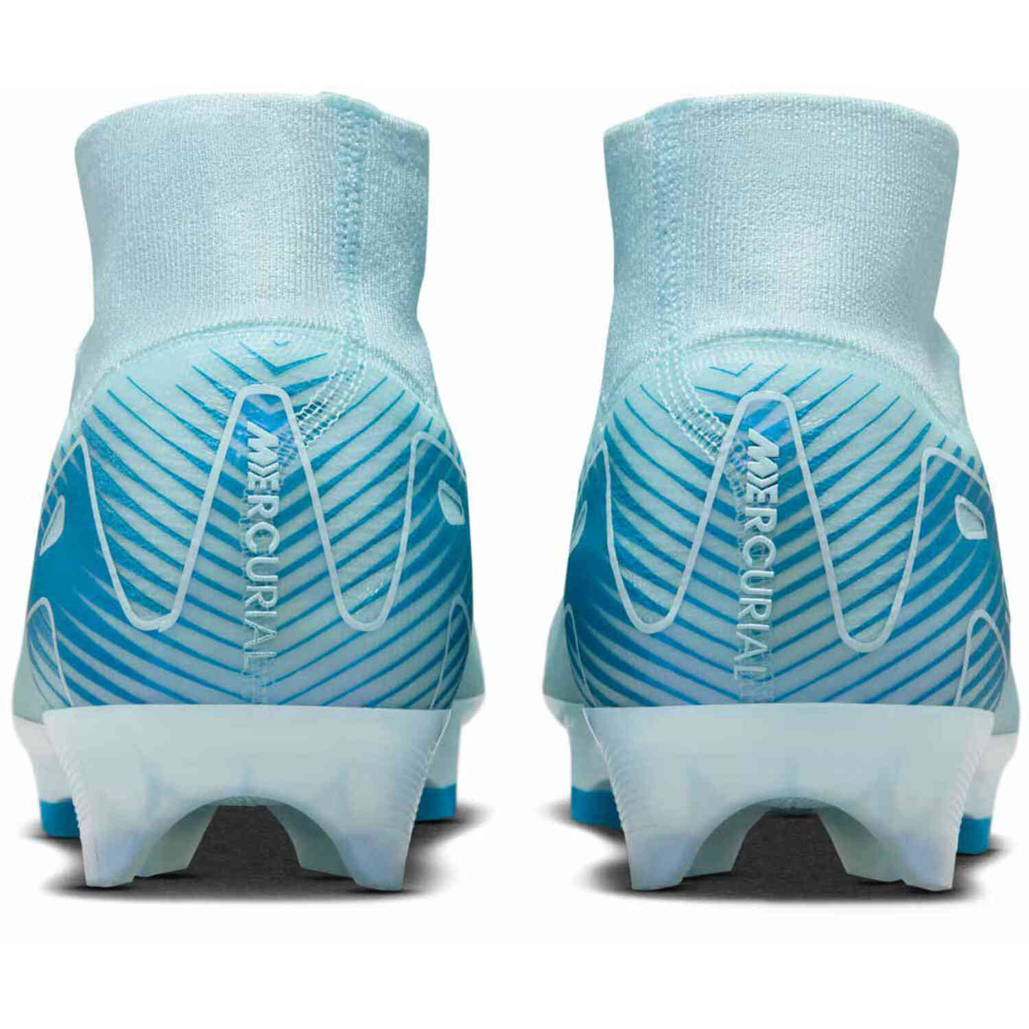 Light blue mercurial cleats hot sale