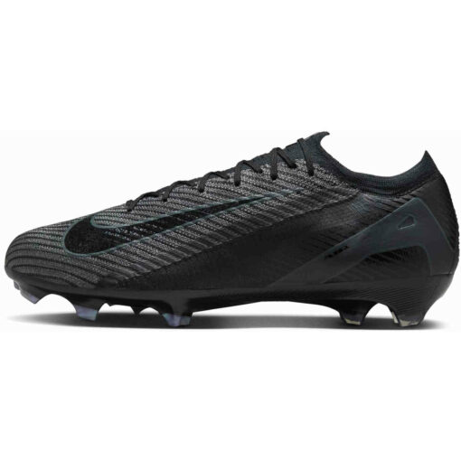 Nike Mercurial Vapor 16 Elite FG Firm Ground Soccer Cleats - Black with Deep Jungle - Image 2