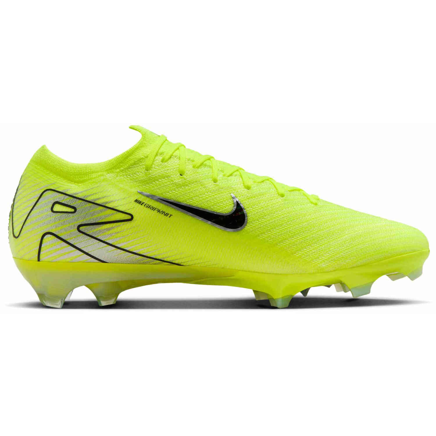 Nike mercurial superfly vi elite fg soccer cleat - volt/black cheap