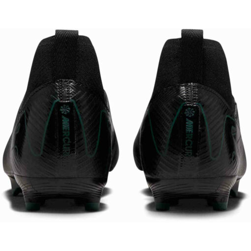 Kids Nike Mercurial Superfly 10 Academy FG - Black & Black with Deep Jungle - Image 4