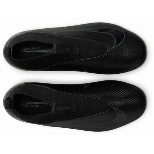 Kids Nike Mercurial Superfly 10 Academy FG - Black & Black with Deep Jungle - Image 5