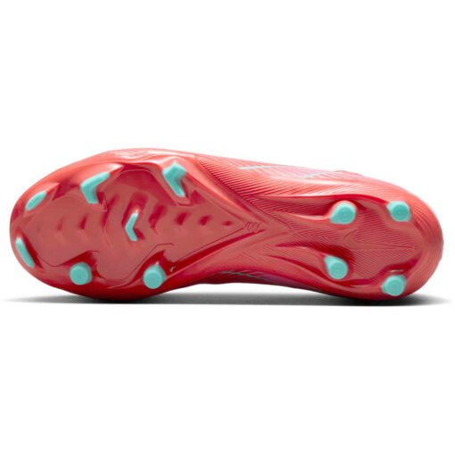 Kids Nike Mercurial Vapor 16 Academy FG - Ember Glow & Aurora Green - Image 6