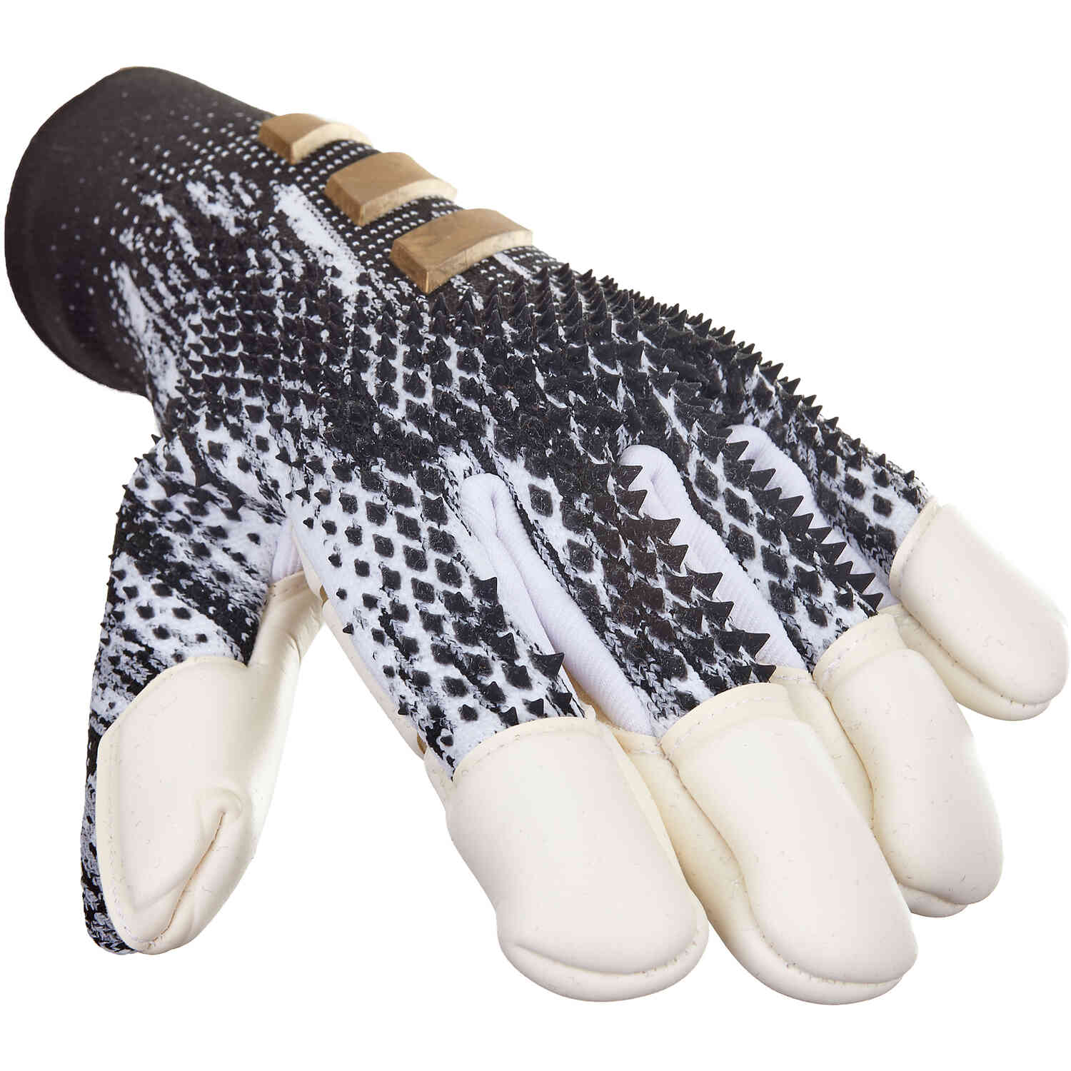 adidas Goalkeeper Gloves Predator 20 Pro Fingersave Inflight -  Black/White/Gold Metallic