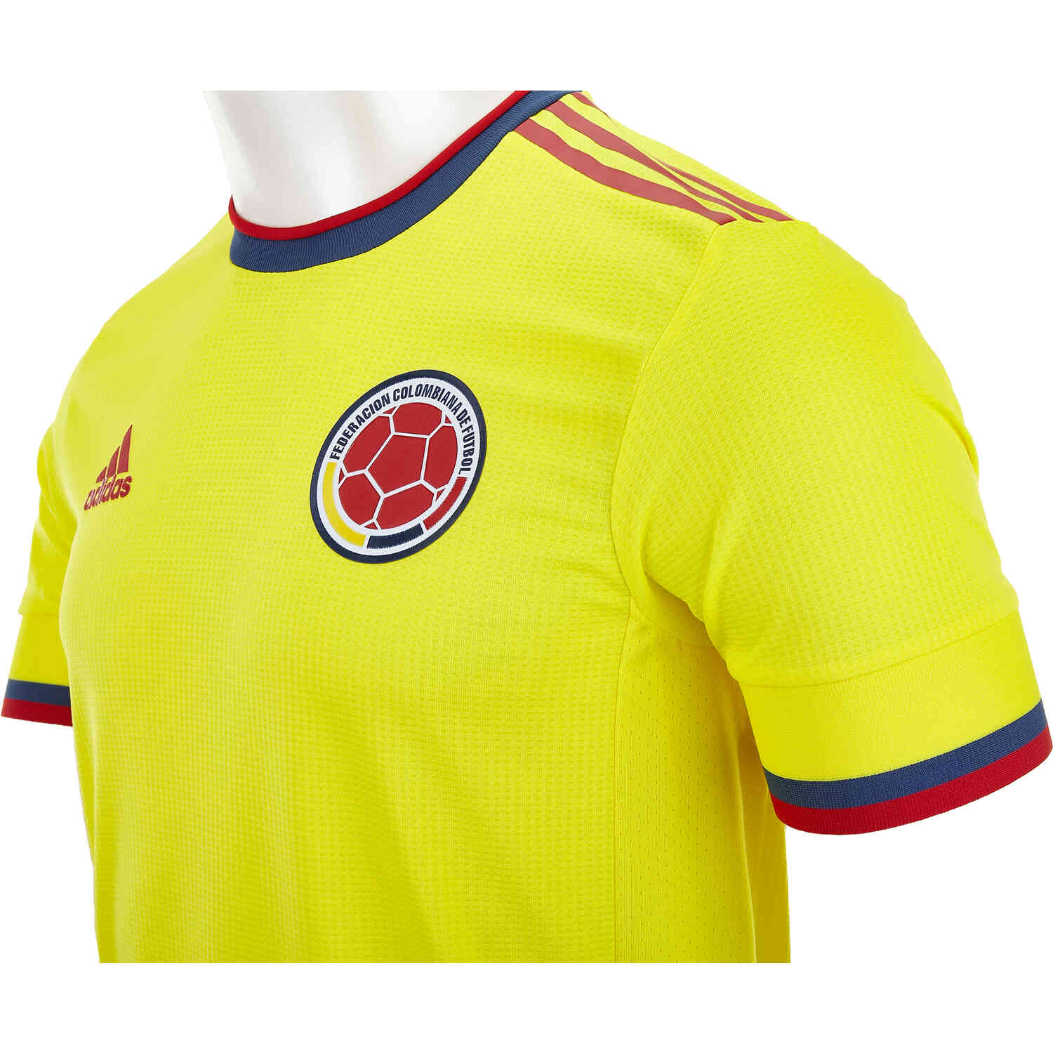 Mens Colombia Home Authentic Jersey - 2020 - Soccer Master